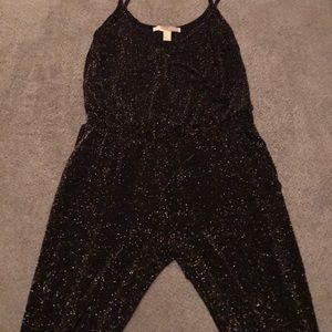 Sparkly gold and black jumpsuit